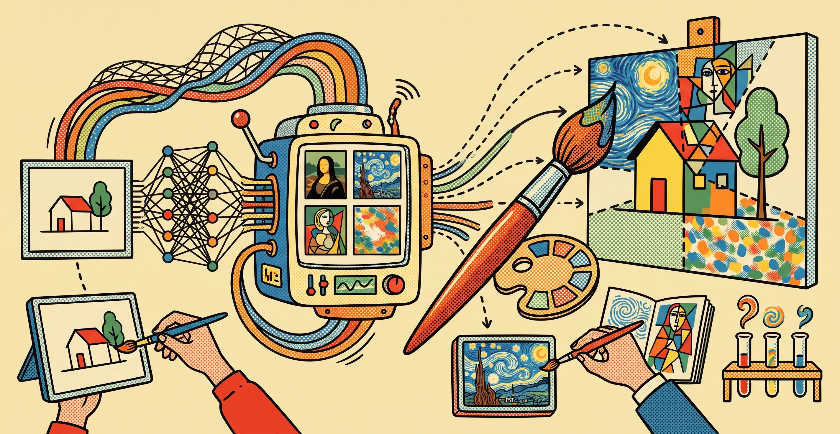 Desatando la creatividad con simuladores de pintura por Inteligencia Artificial